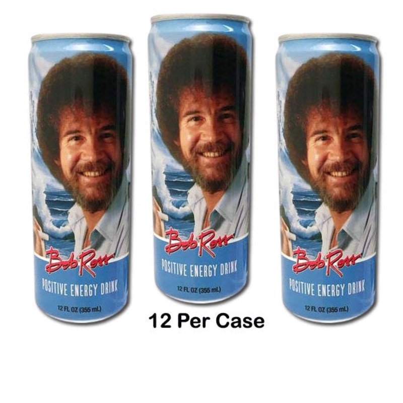 Bob Ross Positive Energy Drink 12oz 12ct