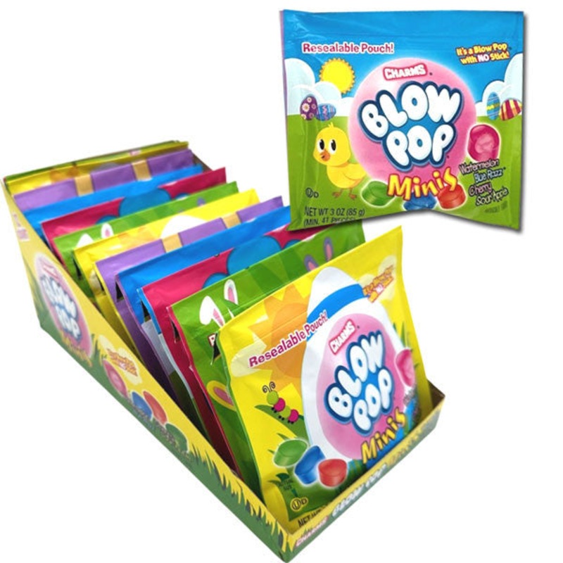 Charms Blow Pop Minis Easter – 3oz / 12 count