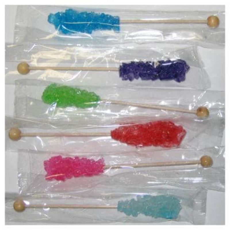 Dryden Palmer Swizzle Sticks Assorted Wrapped 72ct
