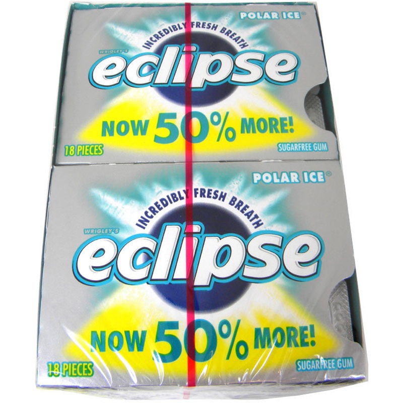 Eclipse Sugarless Gum Polar Ice 8ct