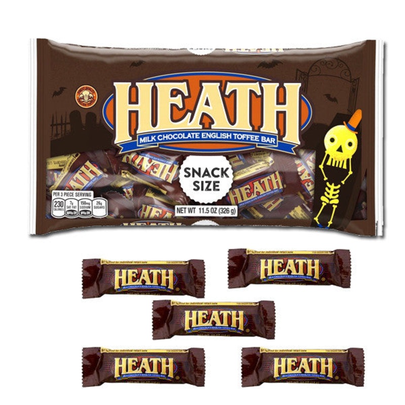 Heath Snack Size Candy Bars 11.5oz Bag