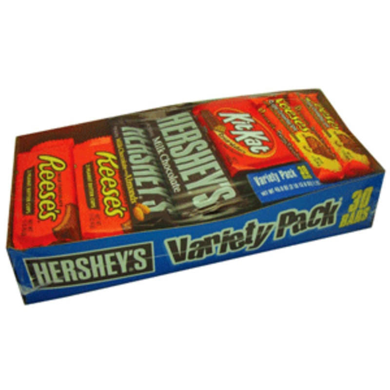 Hershey’s Assorted – 30/box