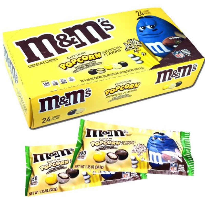 M&M’s Chocolate Popcorn 24 Count