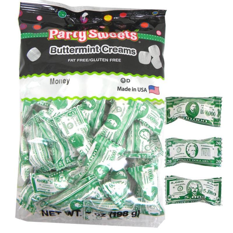Money Wrapped Mints 55 Count (approx)