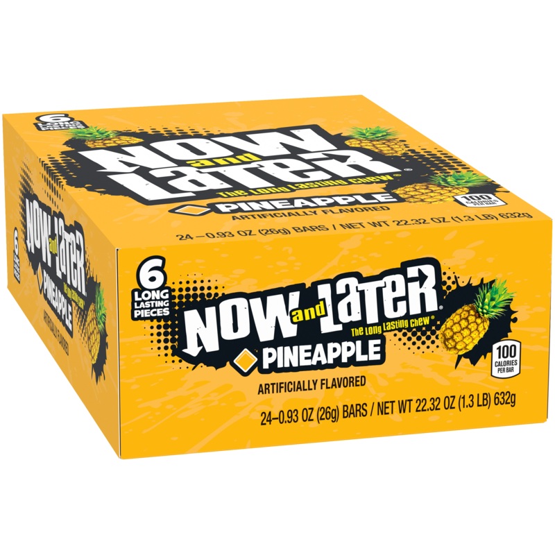 Now and Later Pineapple Candy