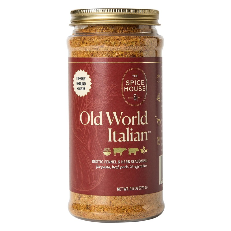 Old World Italian Rustic Fennel & Herb Seasoning, 9.5 oz.