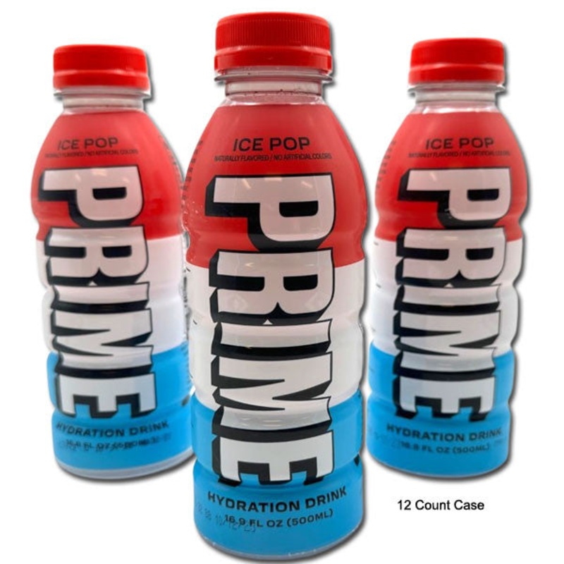 Prime Hydration Drink Ice Pop – 16.9oz / 12ct