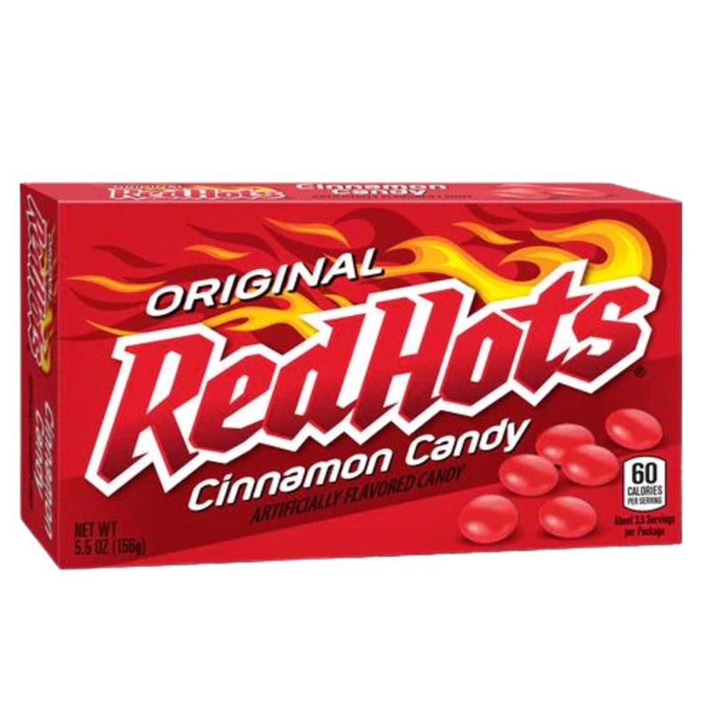 Red Hots Original Cinnamon Candy – 5.5-oz. Theater Box