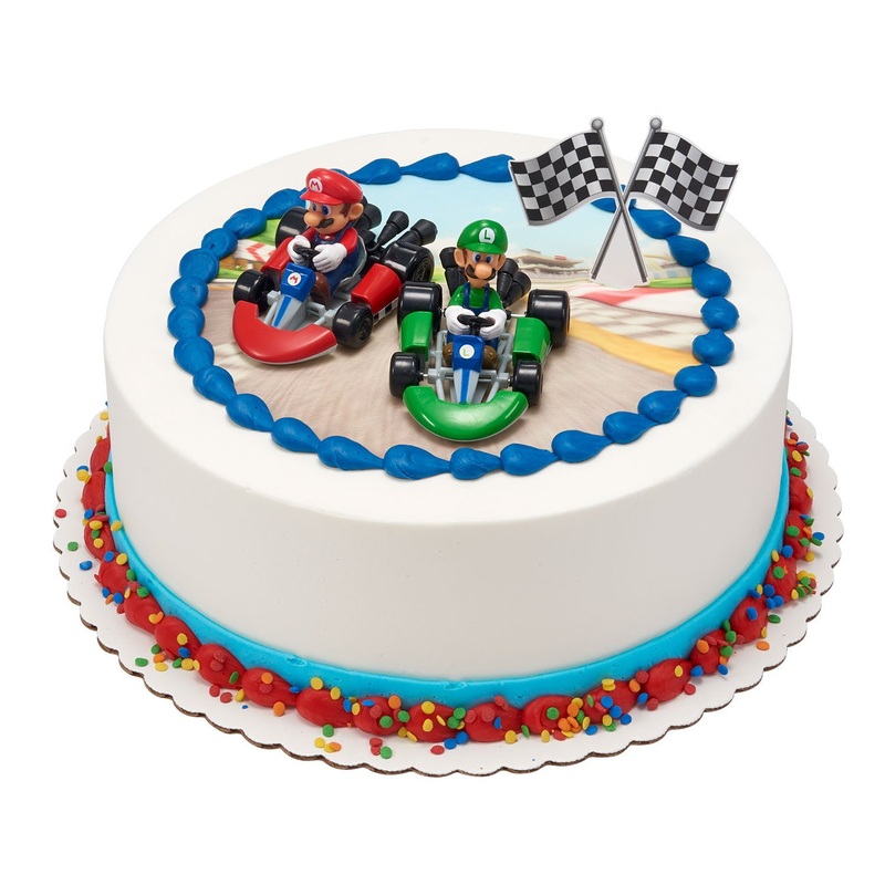 Super Mario 10″ Double Layer Cake