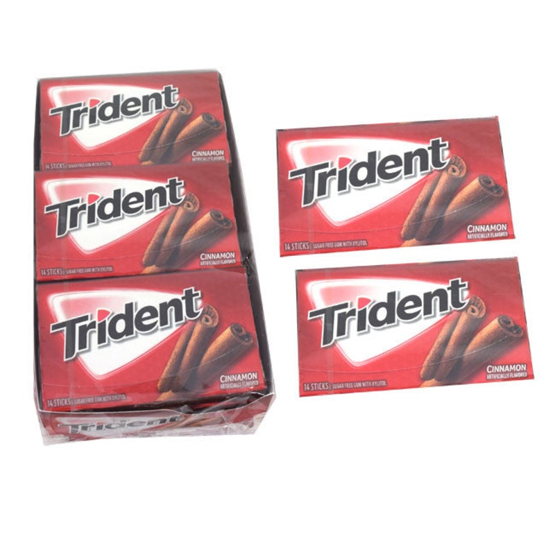Trident Cinnamon Value Pk 12ct