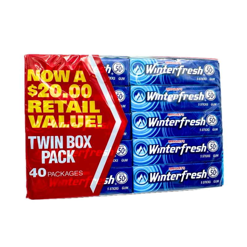 Wrigley’s Winterfresh Gum – 5pc / 40ct