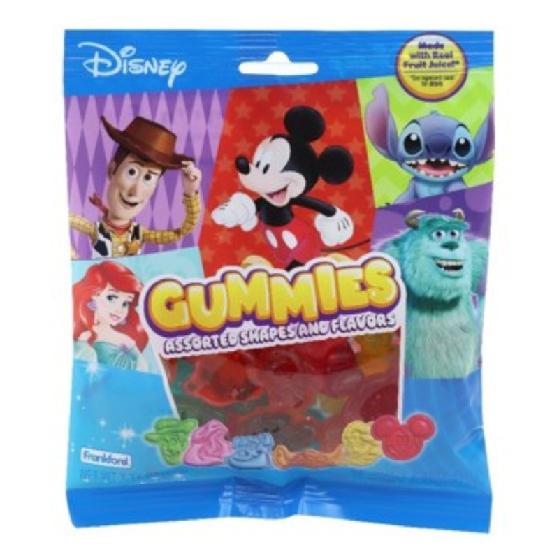 Disney Fruit Flavored Gummies – 4oz