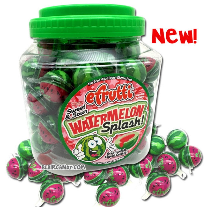 E Frutti Watermelon Splash Candy 85 Count