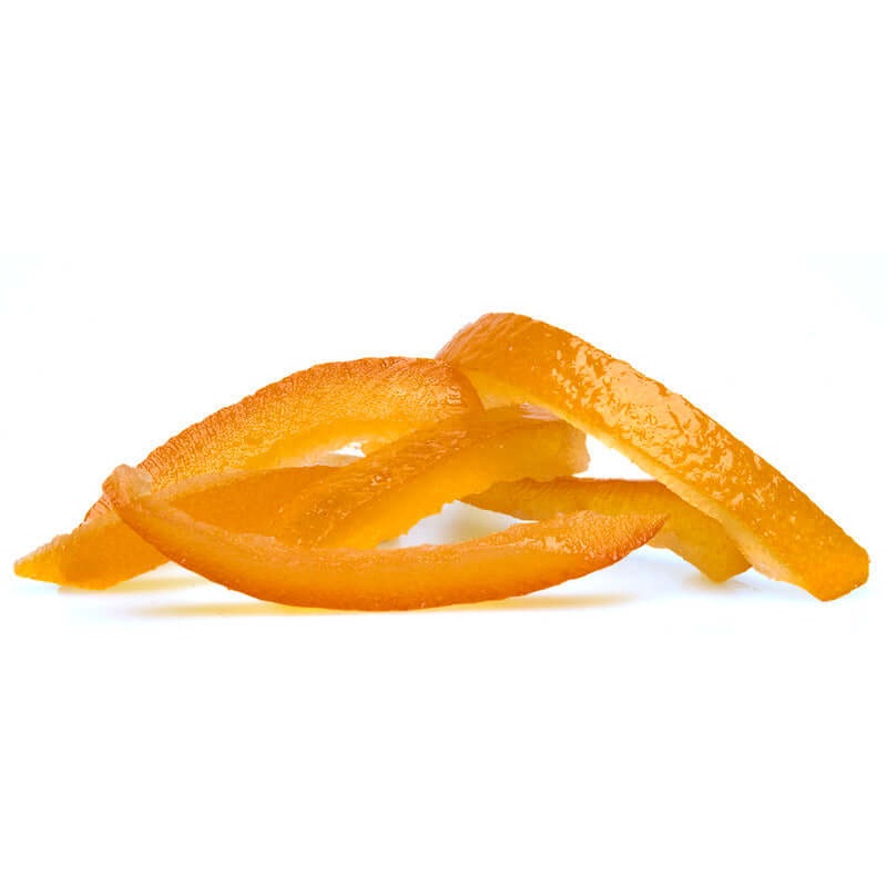Glazed Orange Peel Strips 22lb