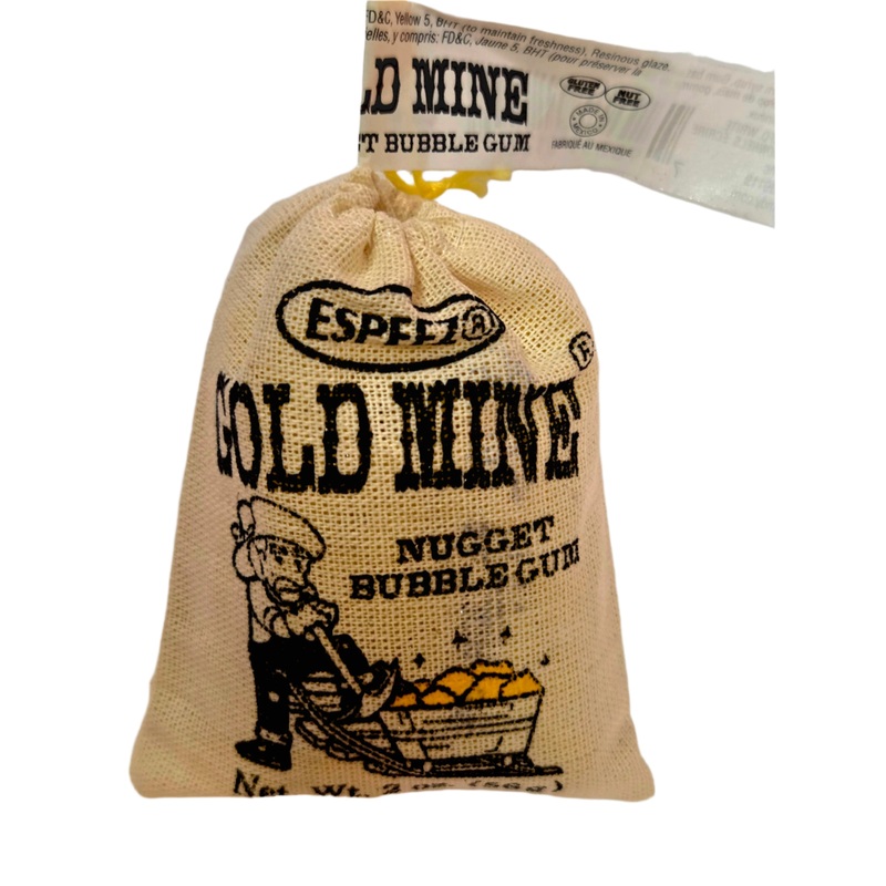 Gold Mine Nugget Gum 2 oz