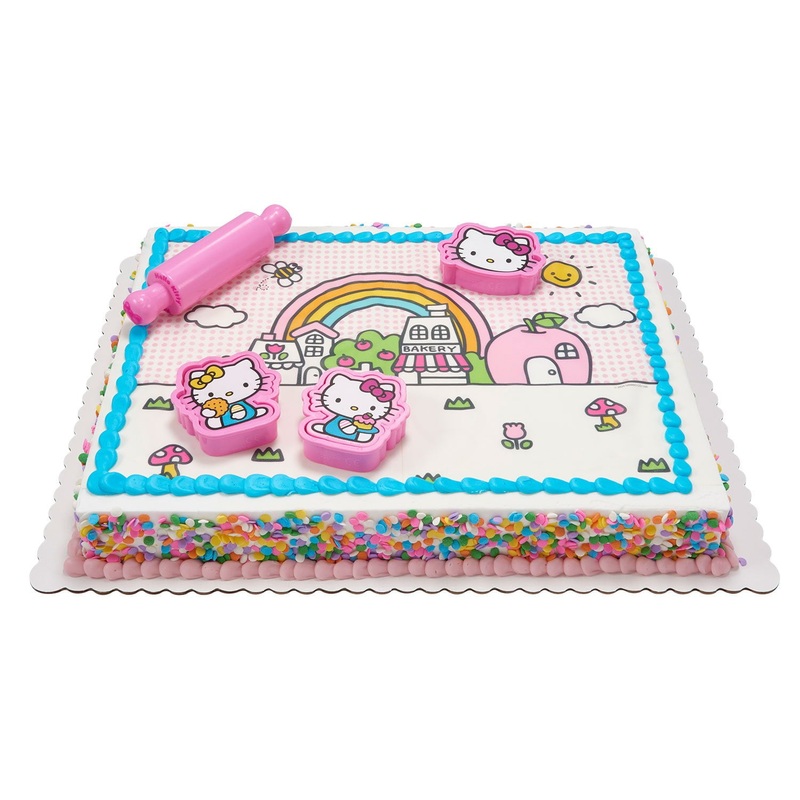 Hello Kitty Half Sheet Cake