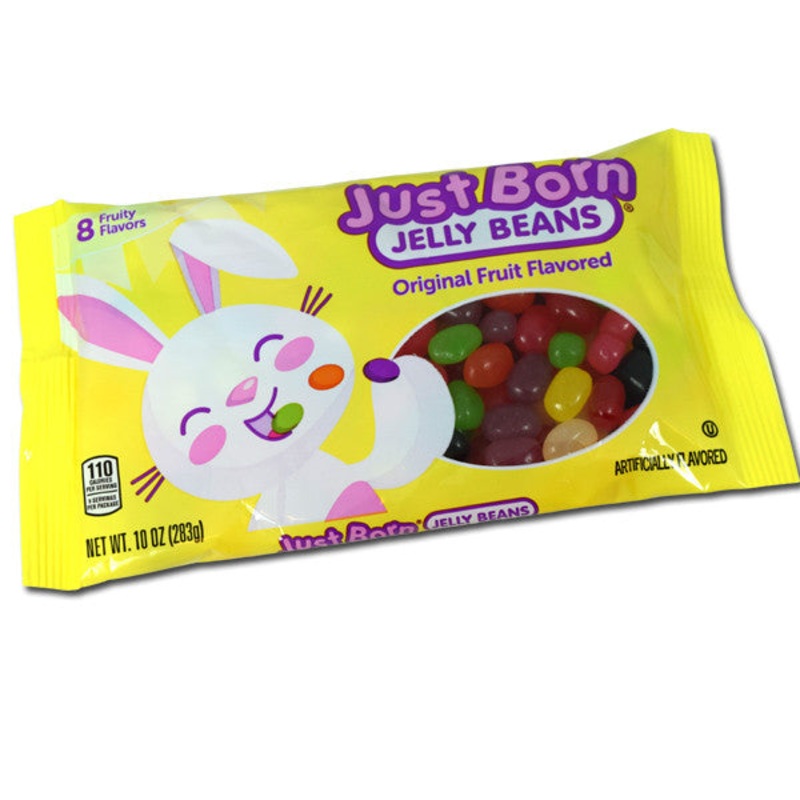 Just Born Fruit Flavored Jelly Beans – 10oz