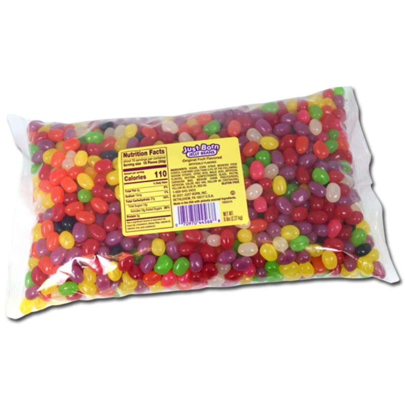 Just Born Jelly Beans Assorted Fruit 30lbs