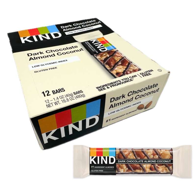 KIND Dark Chocolate Almond Coconut Bar – 1.4oz / 12ct