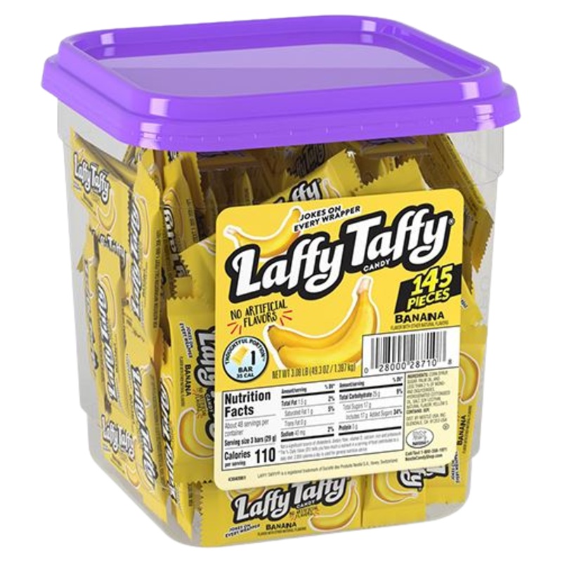 Laffy Taffy Banana Candy Mini Bar .3 oz.