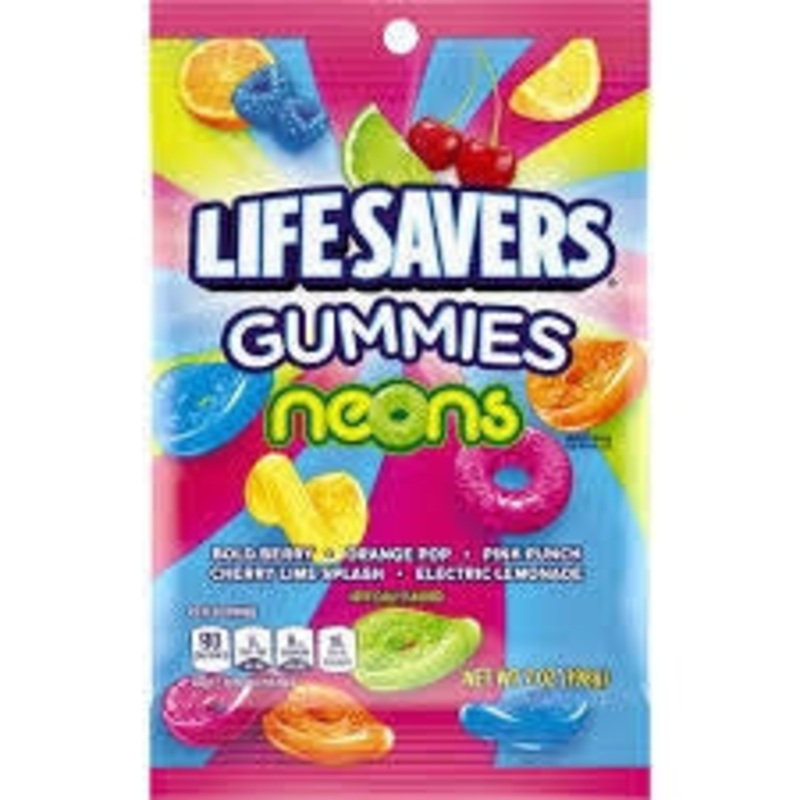Life Savers Neon Gummies -7oz