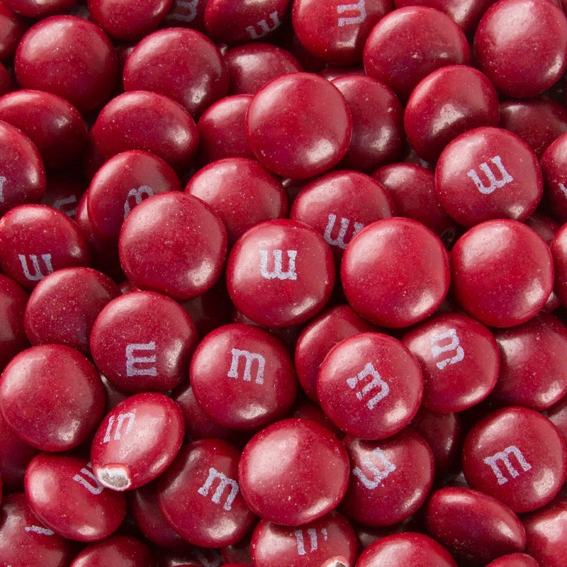 M&M’s – MAROON