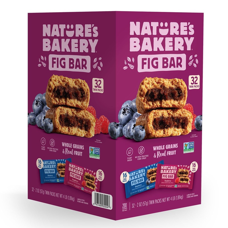 Nature’s Bakery Fig Bars, Variety Pack, 2 oz., 32 ct.