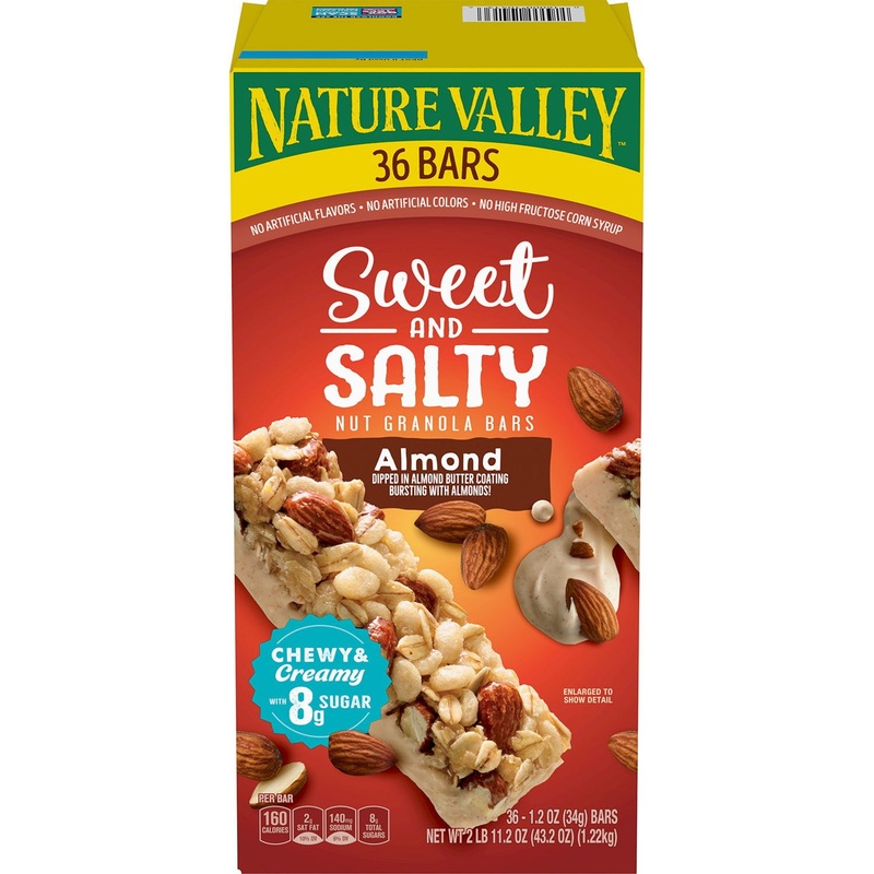 Nature Valley Sweet and Salty Nut Almond Granola Bars, 36 ct.