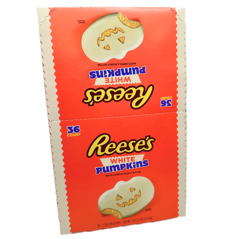 Reese’s White Chocolate Peanut Butter Pumpkins – 1.2oz / 36ct