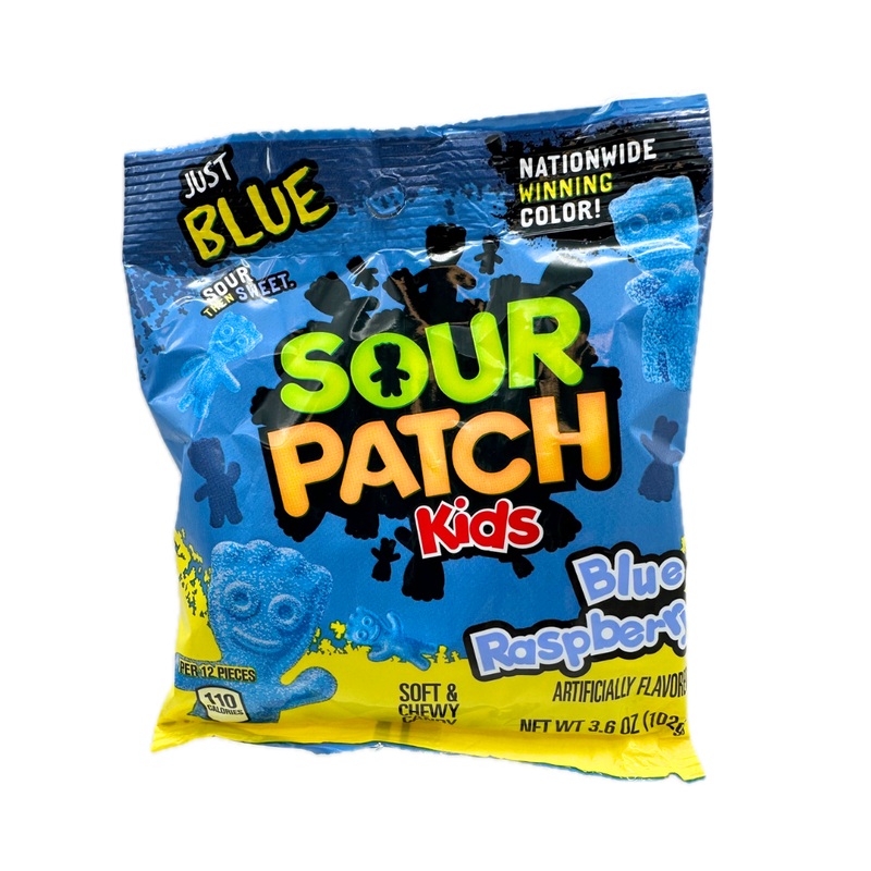 Sour Patch Kids Blue Raspberry – 3.6oz