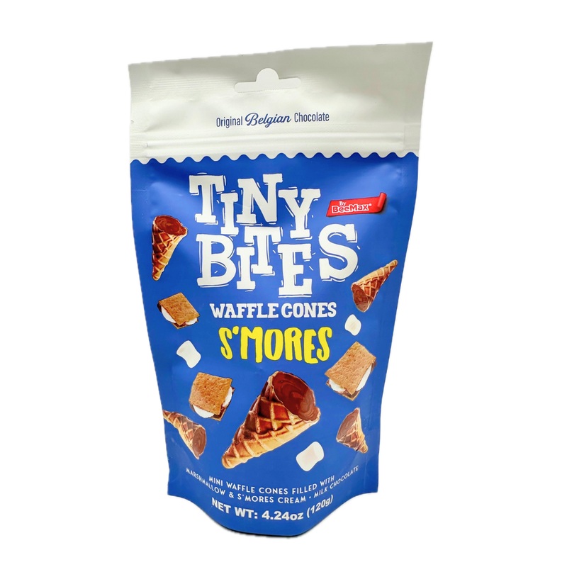 Tiny Bites Mini S’Mores Waffle Cones – 4.24oz