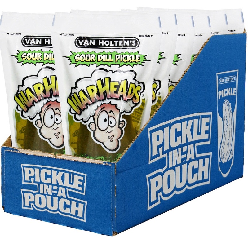 Van Holten’s Warhead Pickles Extreme Sour 12 Count