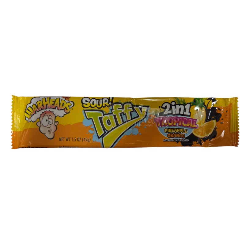 Warheads 2 in 1 Tropical Taffy