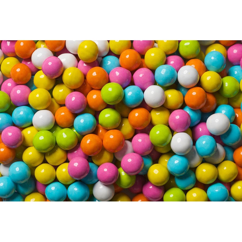 Assorted Colors Mini Chocolate Balls 2lb Bag Sixlets