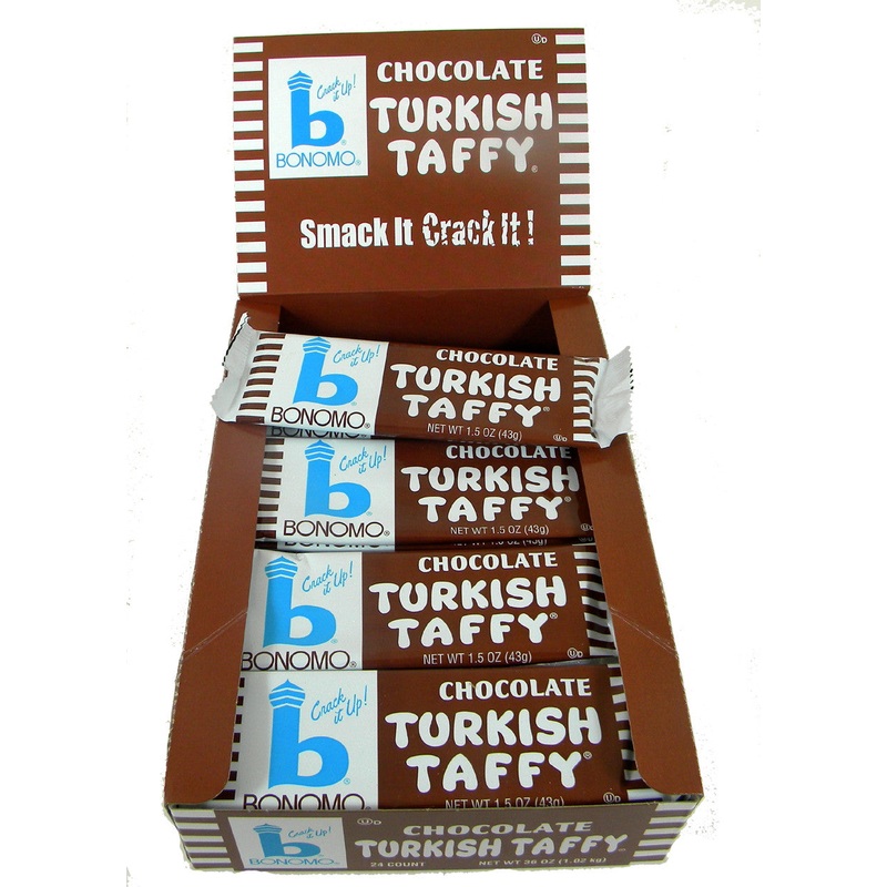 Bonomo Turkish Taffy Chocolate 24ct