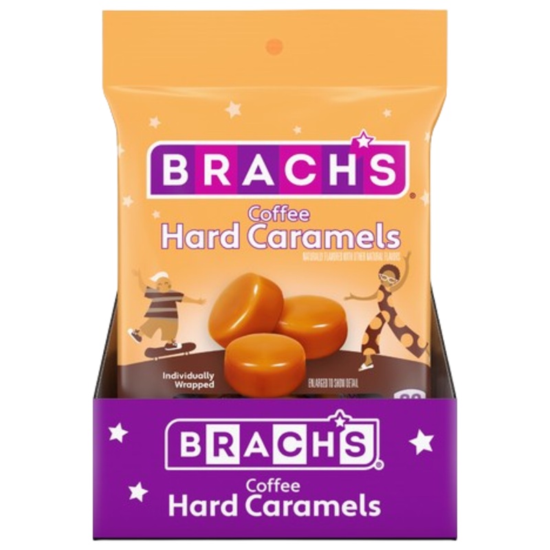 Brach’s Coffee Hard Caramels 3.25 oz. Bag