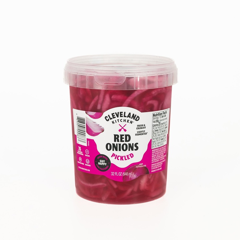 Cleveland Kitchen Pickled Red Onions, 32 fl. oz.