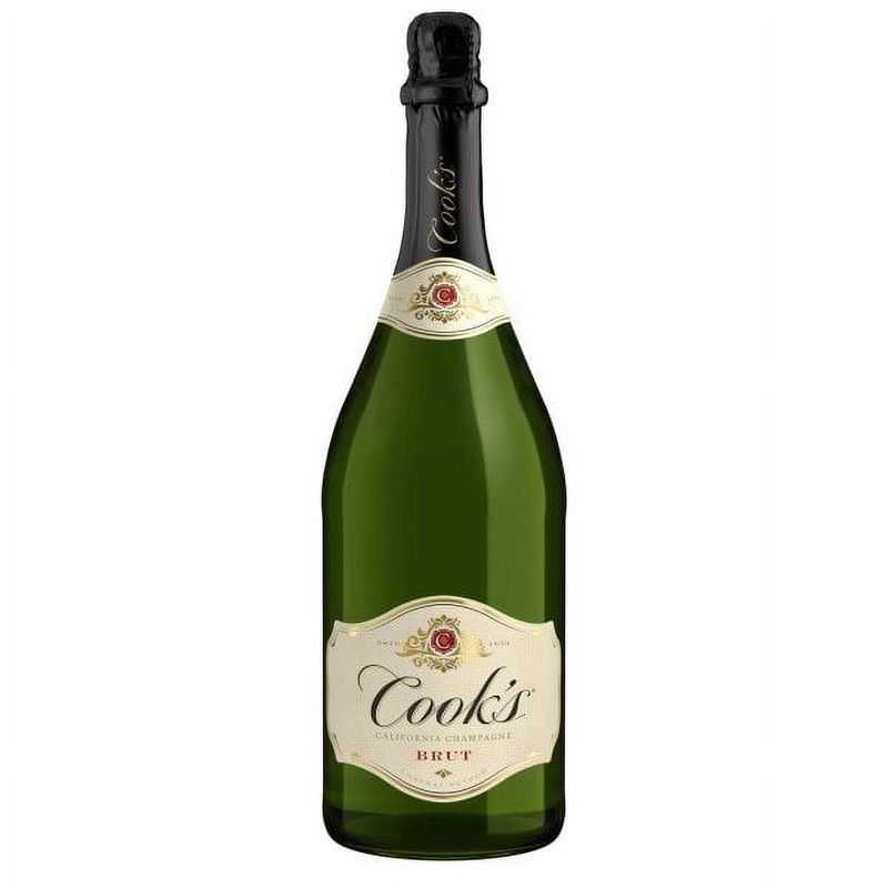 Cook’s California Champagne Brut White Sparkling Wine, 1.5 L