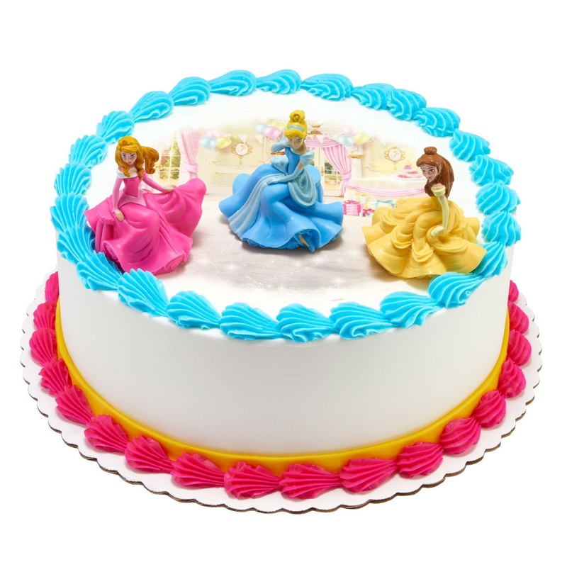 Disney Princess 10″ Double Layer Cake