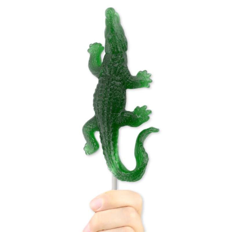 Gummy Gator Pop on a Stick