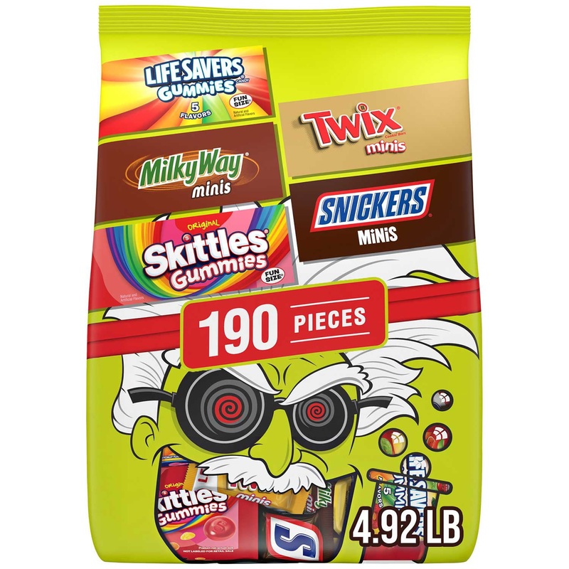Mars Mixed Halloween Candy Variety Pack, 190 ct.