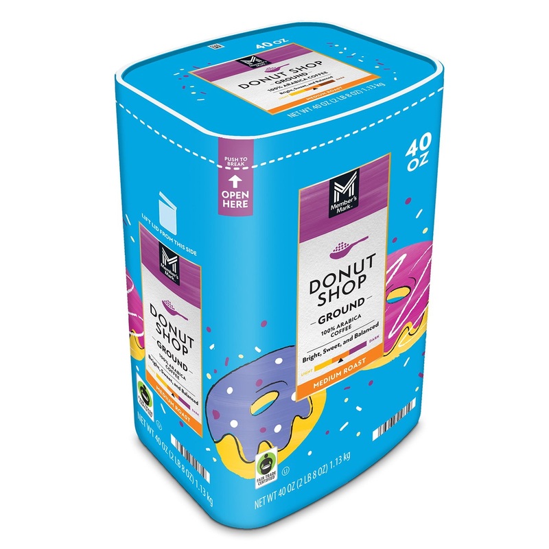 Member’s Mark Donut Shop Medium Roast Ground Coffee, 40 oz.