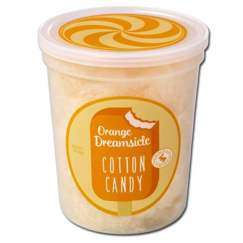 Orange Dreamsicle Cotton Candy