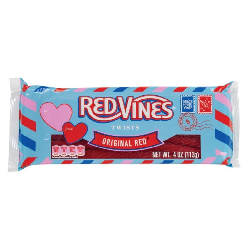 Red Vine Original  Red Twists Valentine’s 4 oz. Tray