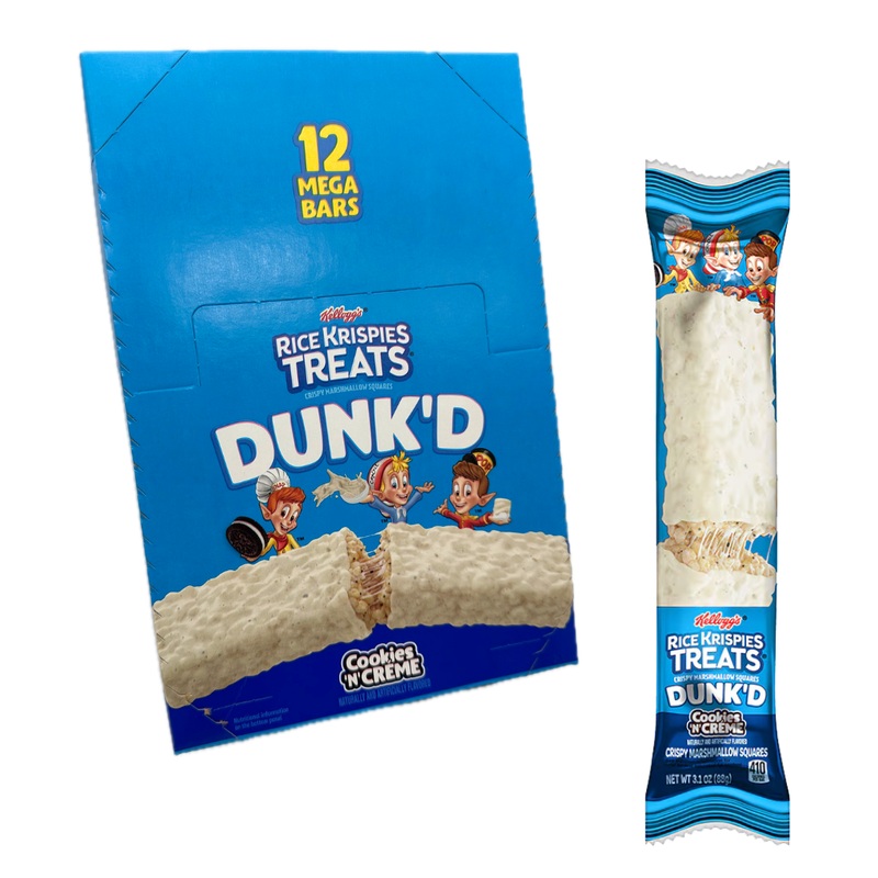 Rice Krispies Treats Cookies N Creme Dunk’d Bars – 3.2oz / 12ct