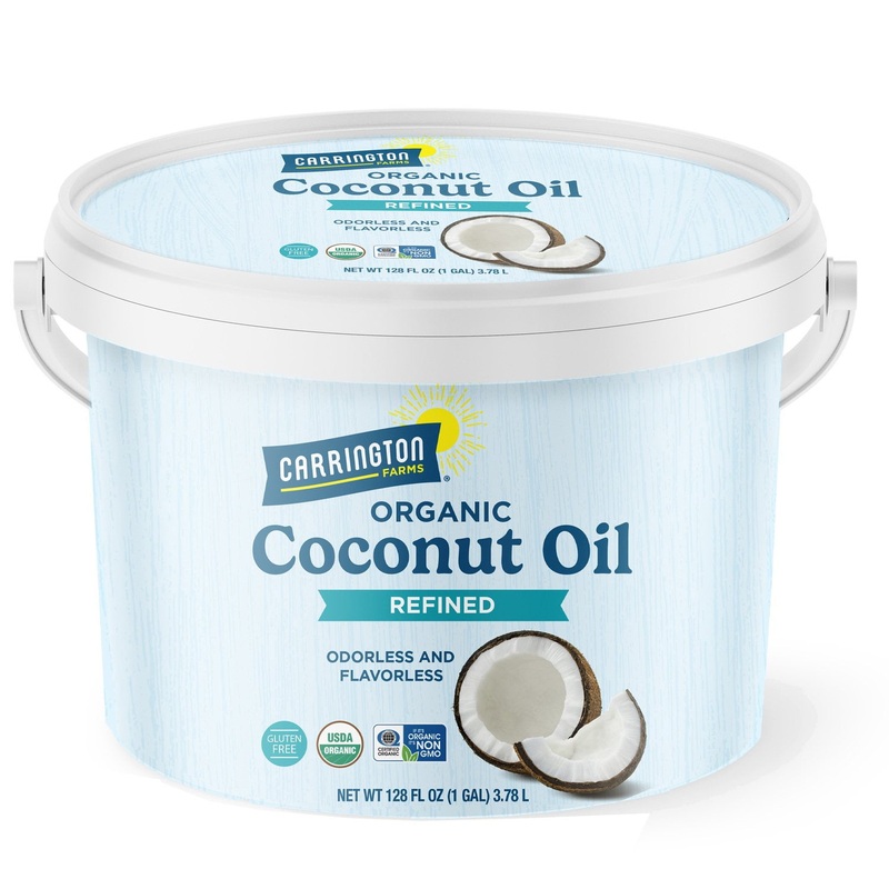 Carrington Farms Refined Coconut Oil, 128 fl. oz.