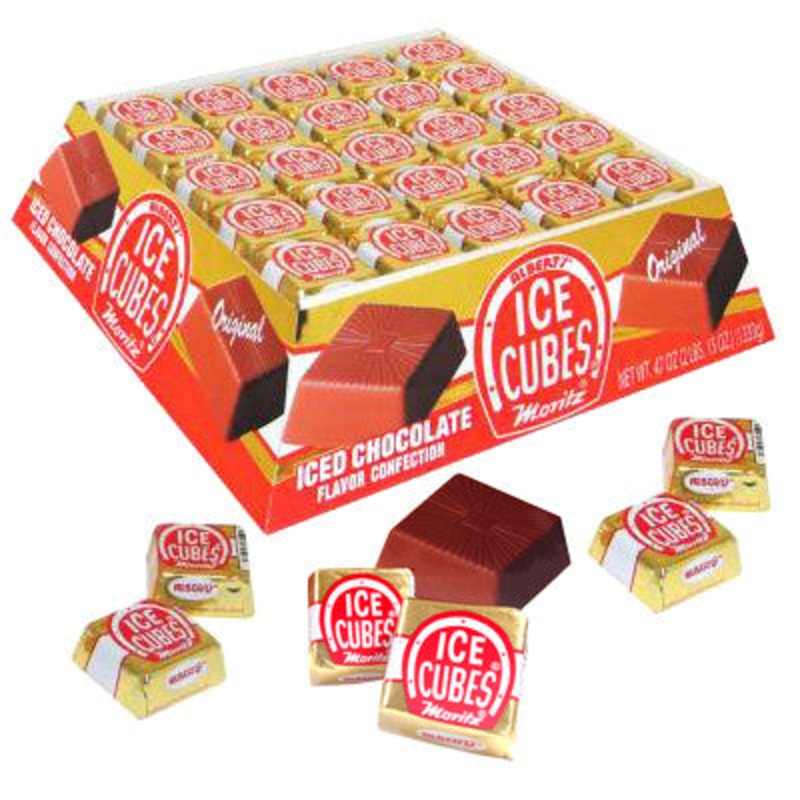 Chocolate Ice Cubes 125 Count Box