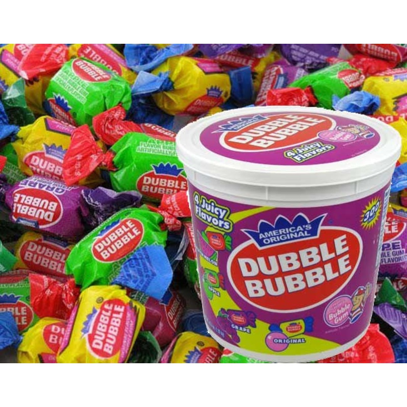 Dubble Bubble Bubble Gum 300ct  Assort