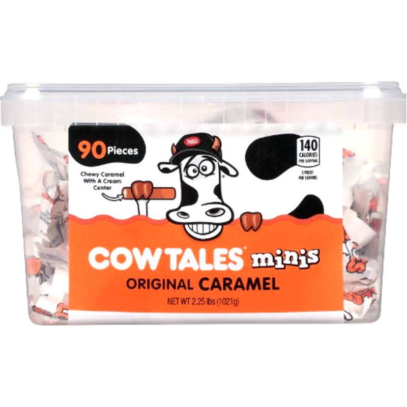 Goetze’s Original Cow Tales Mini Square Tub 2.25 lbs.