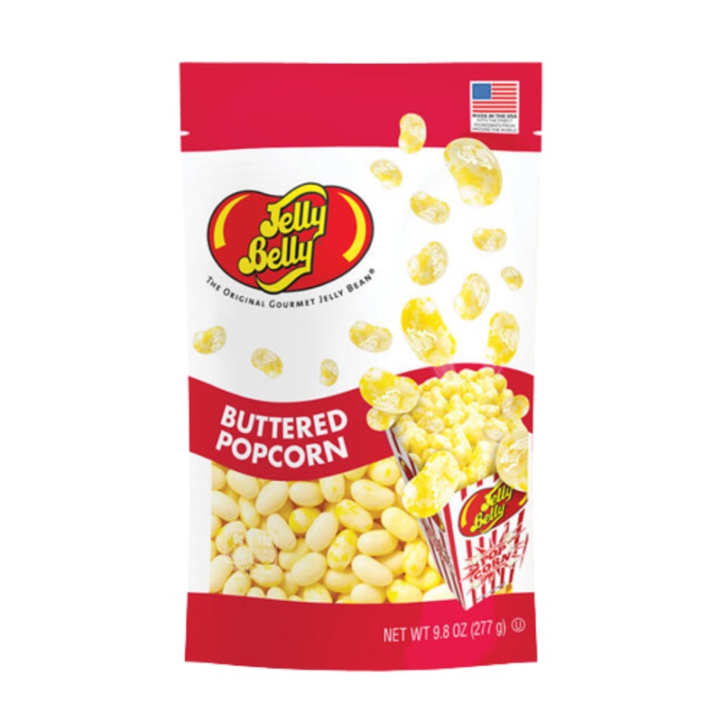 Jelly Belly Buttered Popcorn 9.8 oz.  Pouch